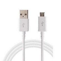 V8V9 Micro 2A USB Cable 3 ft (White)